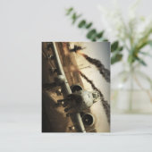 A-10落雷飛行機 ポストカード (スタンド正面)