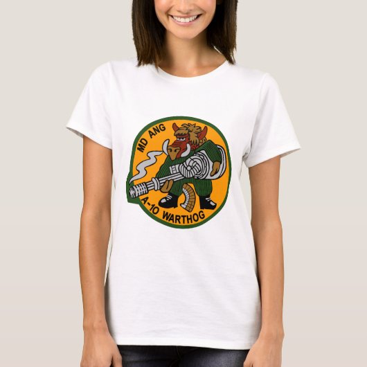 A-10落雷 Tシャツ (正面)