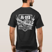 A-10落雷IIのTシャツのTシャツ Tシャツ (裏面)