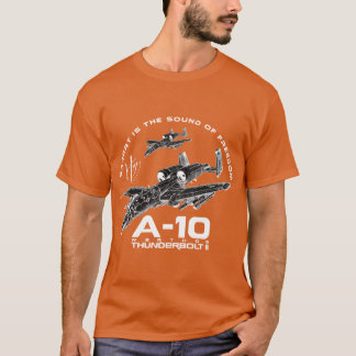 A-10 サンダーボルトII アメリカ空軍 戦闘機 Tシャツ