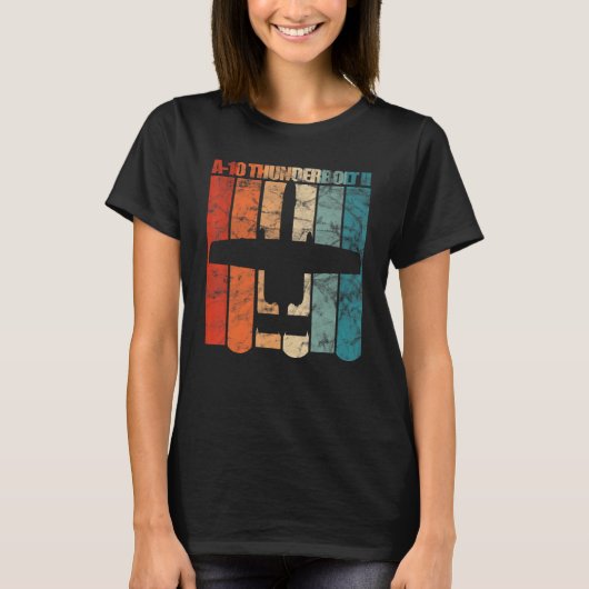 A 10 サンダーボルトII ウォースホッグ 旧塗装 Tシャツ (正面)