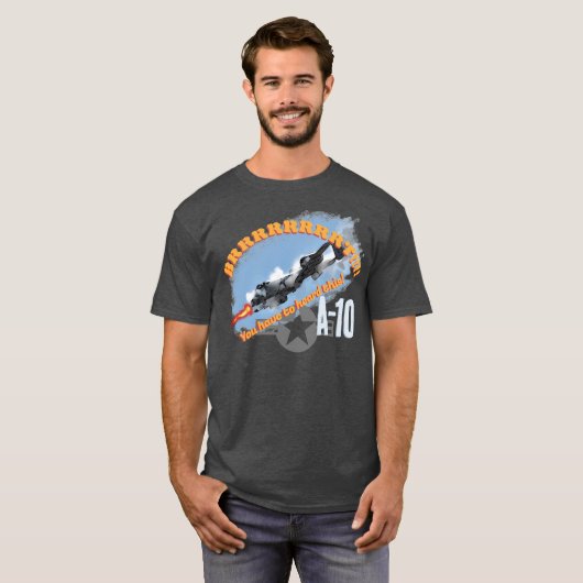 A-10 BRRRT! Tシャツ (正面フル)