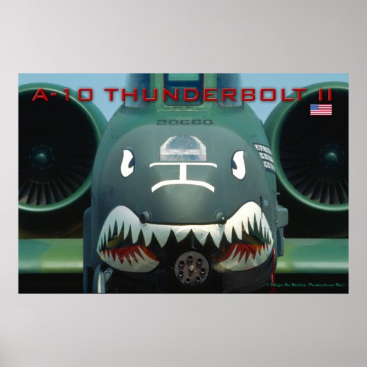 A-10 Thunderboltポスター ポスター (正面)