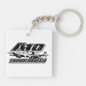 A-10 Thunderbolt IIキーチェーンアクリルキーチェーン キーホルダー (裏面)