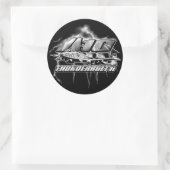 A-10 Thunderbolt IIクラシック丸ステッカー ラウンドシール (バッグ)