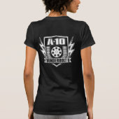 A-10 Thunderbolt IIシャツTシャツ Tシャツ (裏面)