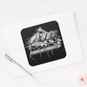 A-10 Thunderbolt IIスクエアステッカー スクエアシール (封筒)