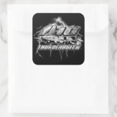 A-10 Thunderbolt IIスクエアステッカー スクエアシール (バッグ)