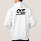 A-10 Thunderbolt IIフード付きスウェットシャツTシャツ パーカ (裏面)