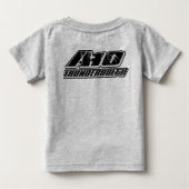 A-10 Thunderbolt IIベビーロムパーTシャツ ベビーTシャツ (裏面)