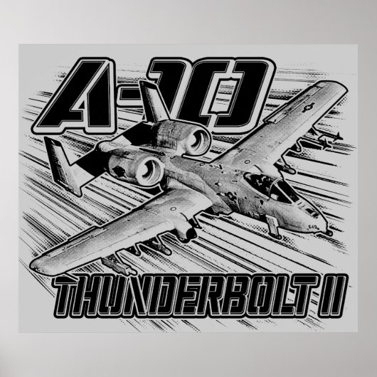 A-10 Thunderbolt IIポスター ポスター (正面)