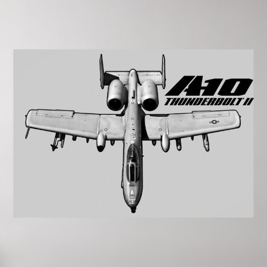 A-10 Thunderbolt IIポスター ポスター (正面)