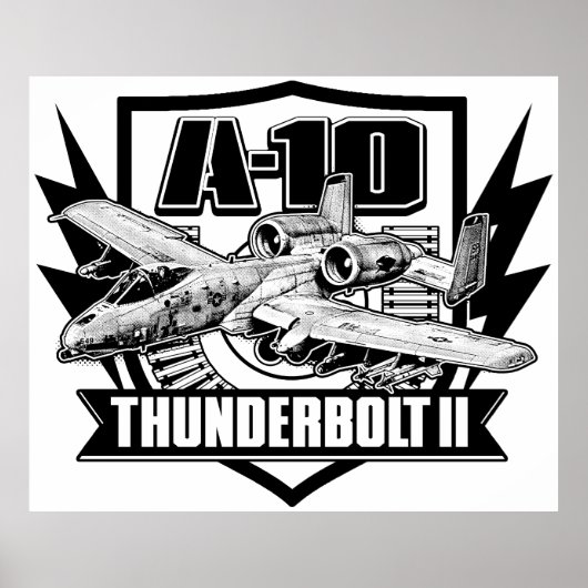 A-10 Thunderbolt IIポスター ポスター (正面)