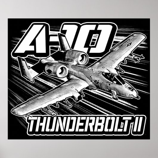 A-10 Thunderbolt IIポスター ポスター (正面)