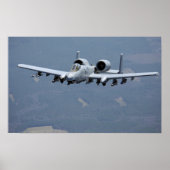 A-10 Thunderbolt II航空機 ポスター (正面)