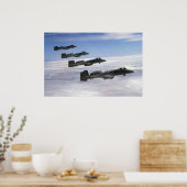 A-10 Thunderbolt II航空機 ポスター (キッチン)