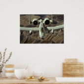 A-10 Thunderbolt II航空機 ポスター (キッチン)