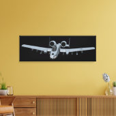 A-10 Thunderbolt II キャンバスプリント (インサイチュ (リビング))