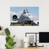 A-10 Thunderbolt II ポスター (ホームオフィス)