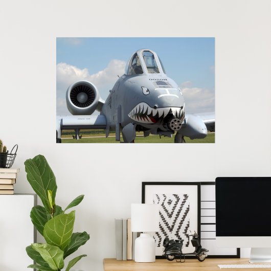 A-10 Thunderbolt II ポスター (ホームオフィス)