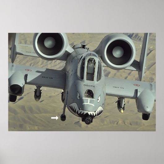 A-10 Thunderbolt II ポスター (正面)