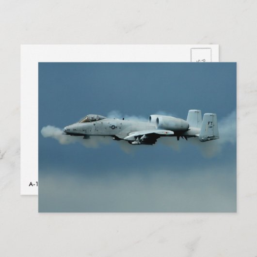 A-10 Thunderbolt II ポストカード (正面/裏面)