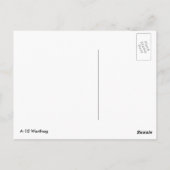 A-10 Thunderbolt II ポストカード (裏面)