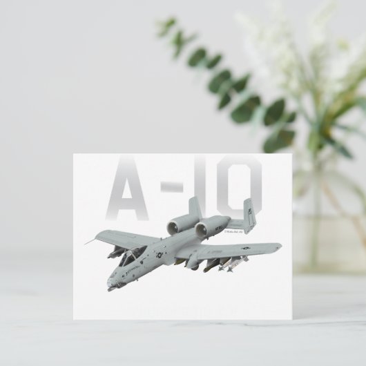 A-10 Thunderbolt II ポストカード (スタンド正面)