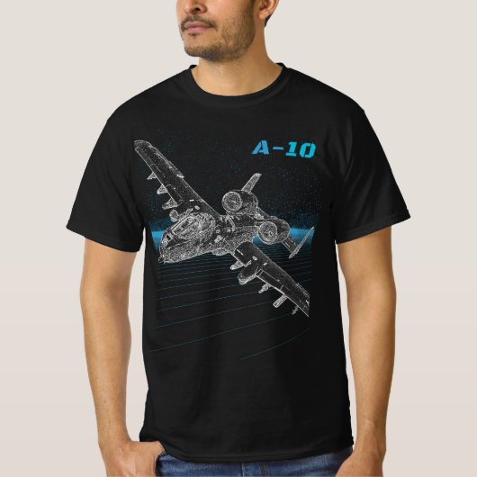 A-10 Thunderbolt II （ワルソグ） Tシャツ (正面)