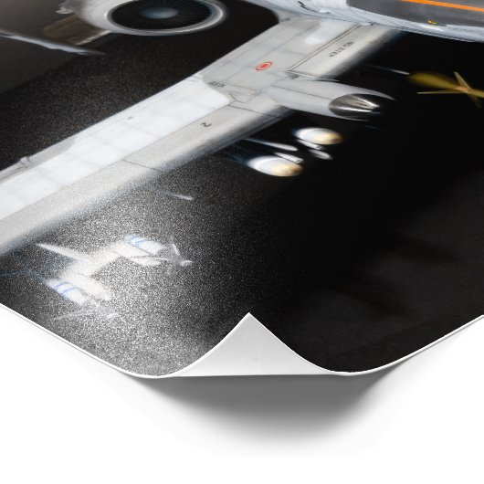 A-10 Thunderbolt II UAV フォトプリント (角)