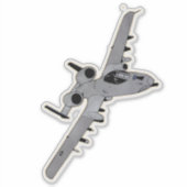 A-10 Thunderbolt II、Warthag、攻撃用航空機 シール (正面)