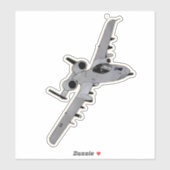 A-10 Thunderbolt II、Warthag、攻撃用航空機 シール (シート)