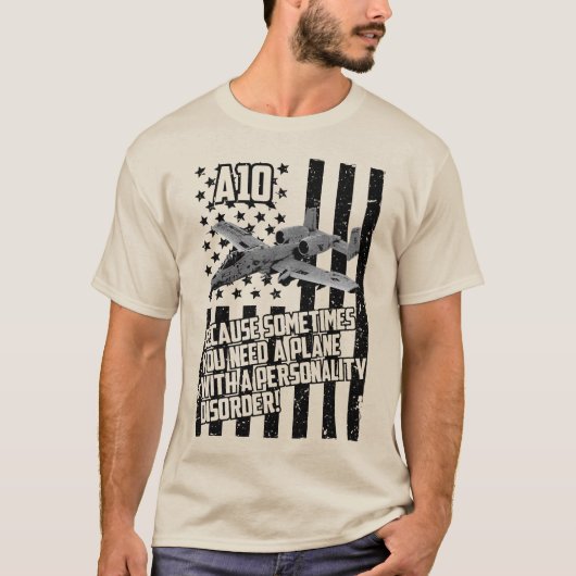 A-10: Unyielding Combat Support Tシャツ (正面)