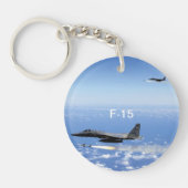 A-10 WARTHOGおよびF-15ワシ-味方される2 キーホルダー (正面)