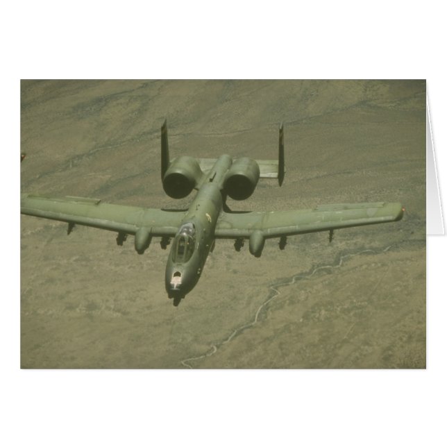 A-10 Warthogの対戦車用航空機、空気の打撃 (正面横)