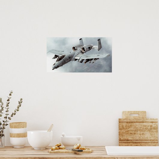 A-10 Warthog ポスター (キッチン)