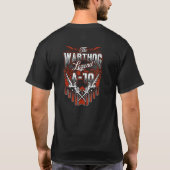 A-10 Warthog "伝説" Tシャツ (裏面)
