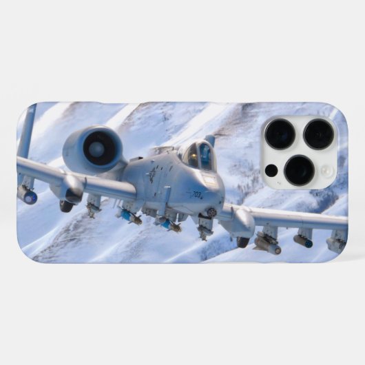 A-10C サンダーボルトII iPhoneケース (裏面横)