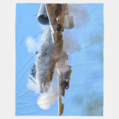 A-10C THUNDERBOLT II フリースブランケット (正面)