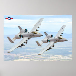 A-10C THUNDERBOLT II ポスター
