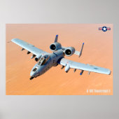 A-10C THUNDERBOLT II ポスター (正面)