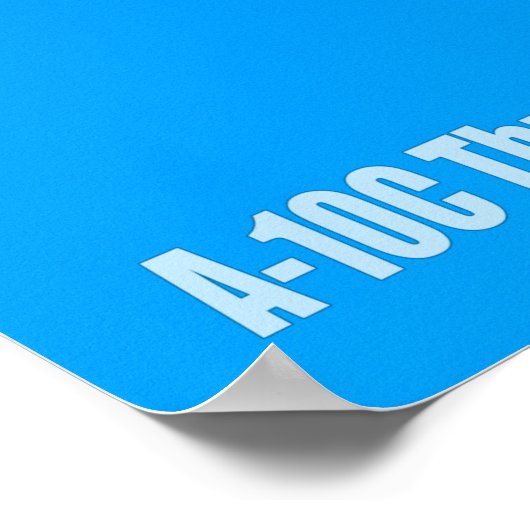 A-10C THUNDERBOLT II ポスター (角)