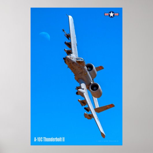 A-10C THUNDERBOLT II ポスター (正面)