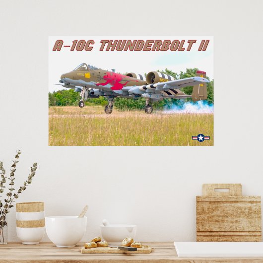 A-10C THUNDERBOLT II ポスター (キッチン)