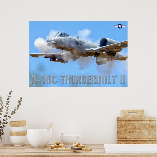 A-10C THUNDERBOLT II ポスター (キッチン)