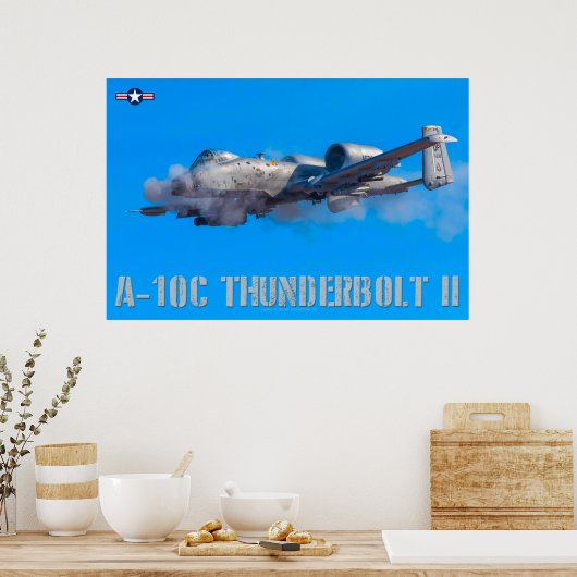A-10C THUNDERBOLT II ポスター (キッチン)