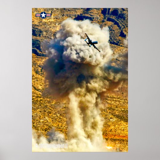 A-10C THUNDERBOLT II ポスター (正面)