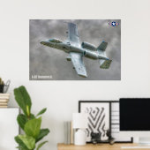A-10C THUNDERBOLT II ポスター (ホームオフィス)