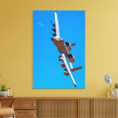 A-10C THUNDERBOLT II 24x36 キャンバスプリント (インサイチュ (リビング))
