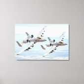 A-10C THUNDERBOLT II 24x36 キャンバスプリント (正面)